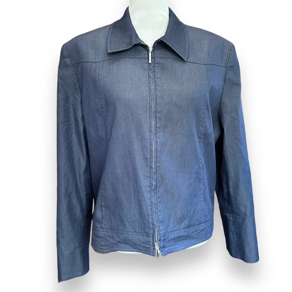 Valerie Stevens Plus Size Cotton Blend Jacket NWOT